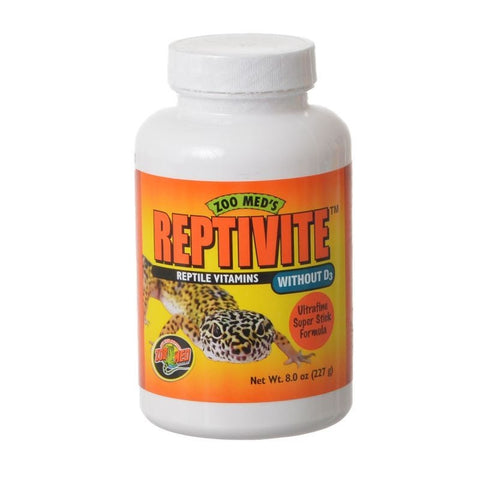 Zoo Med Reptivite Reptile Vitamins Without D3 - 8 Oz