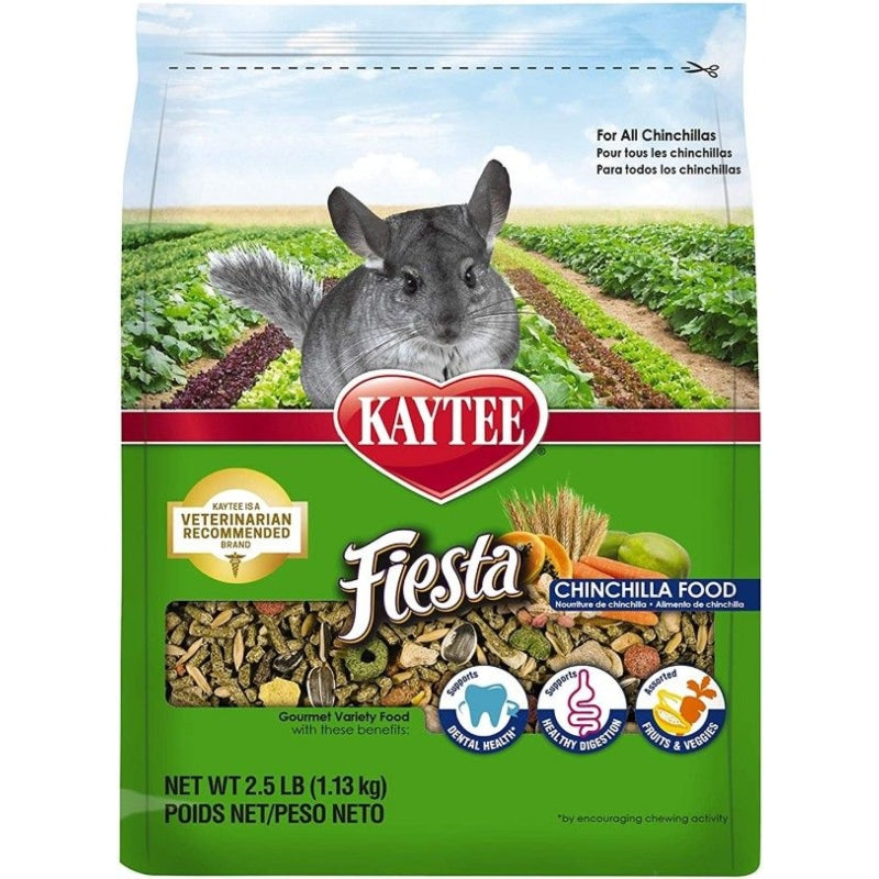 Kaytee Fiesta Chinchilla Food - 2.5 Lbs