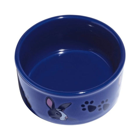 Kaytee Paw Print Petware Bunny Bowl - 1 Count