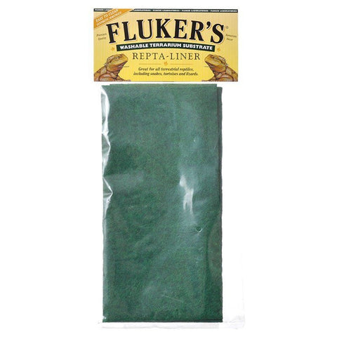 Flukers Repta-liner Washable Terrarium Substrate - Green - Small