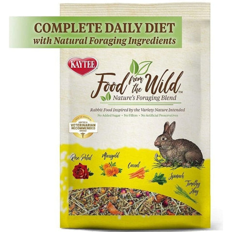 Kaytee Food From The Wild Rabbit - 4 Lbs