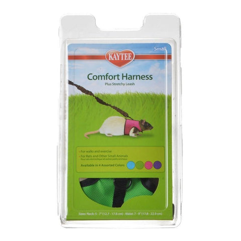 Kaytee Comfort Harness With Safety Leash - Small (5"-7" Neck & 7"-9" Waist)