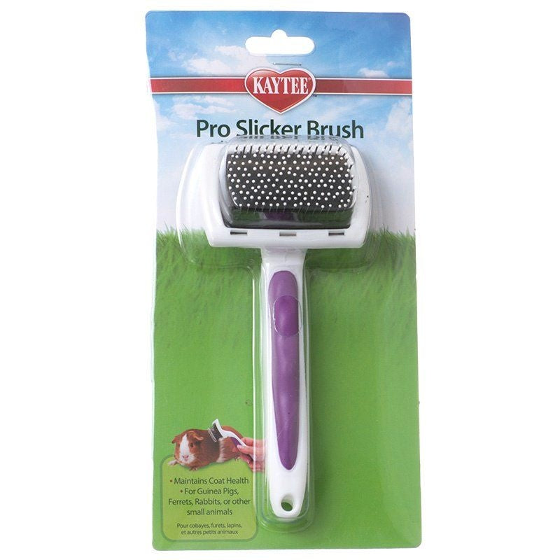 Kaytee Pro Slicker Brush - 8.5" Long X 4.75" Wide