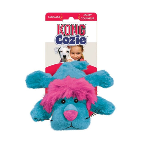 Kong Cozie Plush Toy - King The Lion - Medium - King The Lion