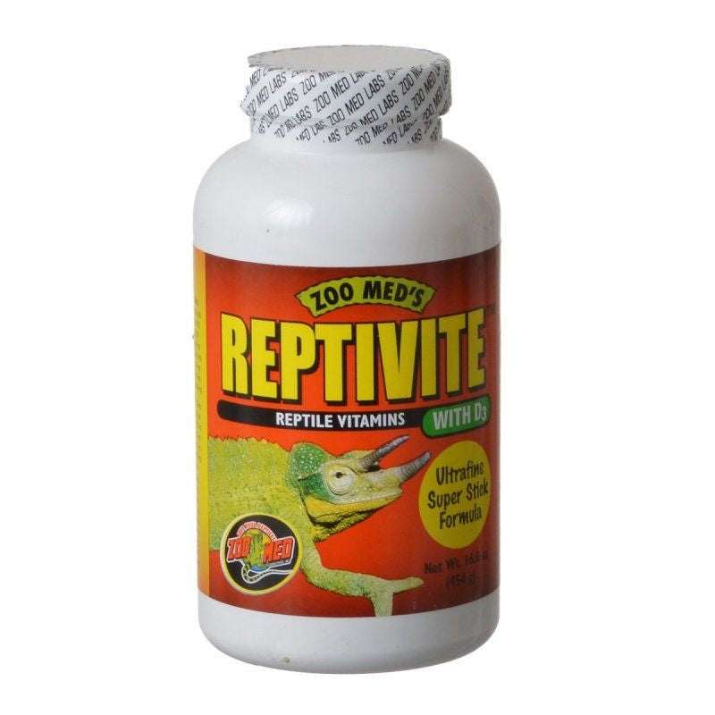 Zoo Med Reptivite Reptile Vitamins With D3 - 16 Oz