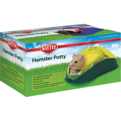 Kaytee Hamster Potty - 5.75"l X 3.5"w X 3.5"h