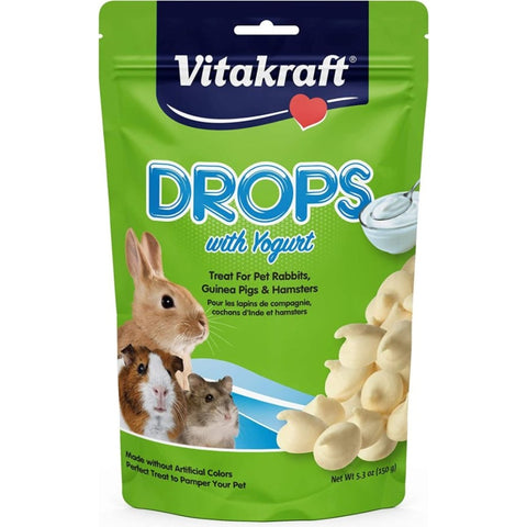 Vitakraft Yogurt Drops For Rabbits - 5.3 Oz