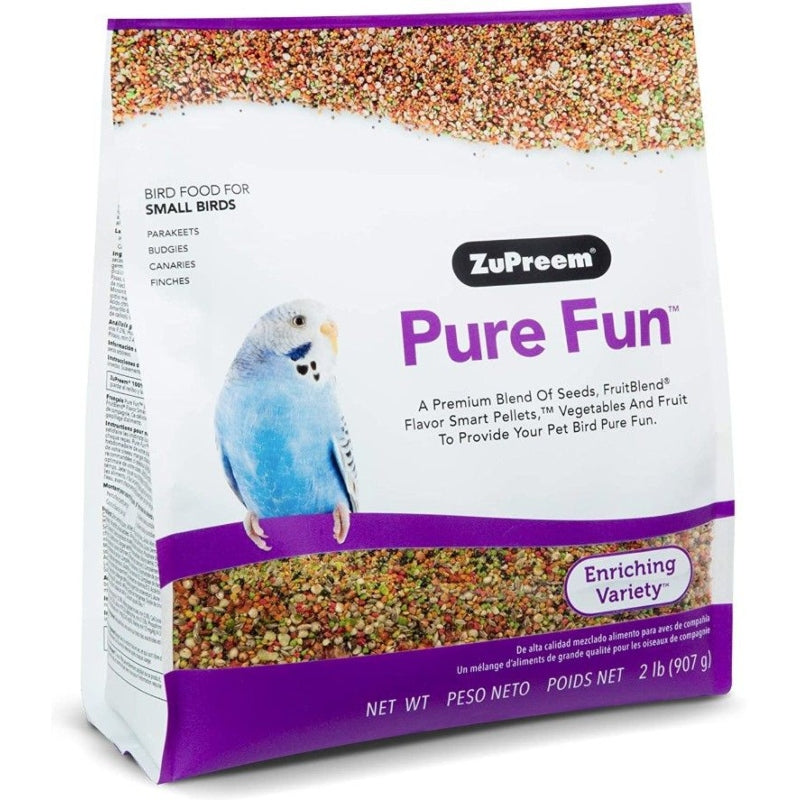 Zupreem Pure Fun Enriching Variety Seed For Small Birds - 2 Lbs