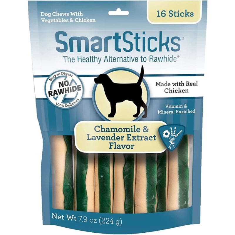 Smartbones Calming Care Treat Sticks For Dogs - Chicken - 16 Pack - (3.75" Sticks)