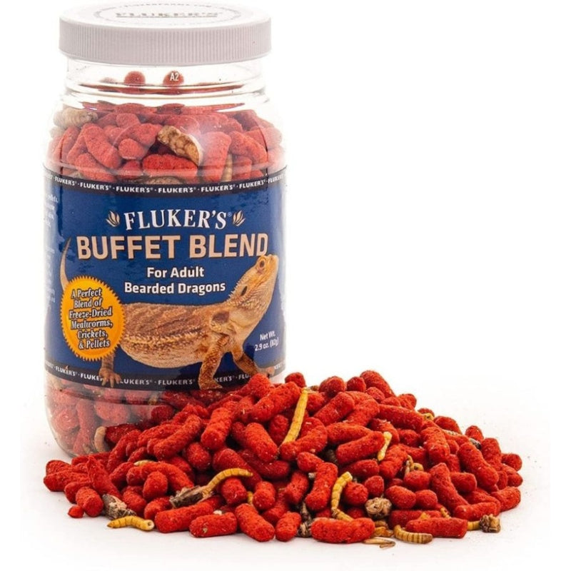 Flukers Buffet Blend For Adult Bearded Dragons - 2.9 Oz