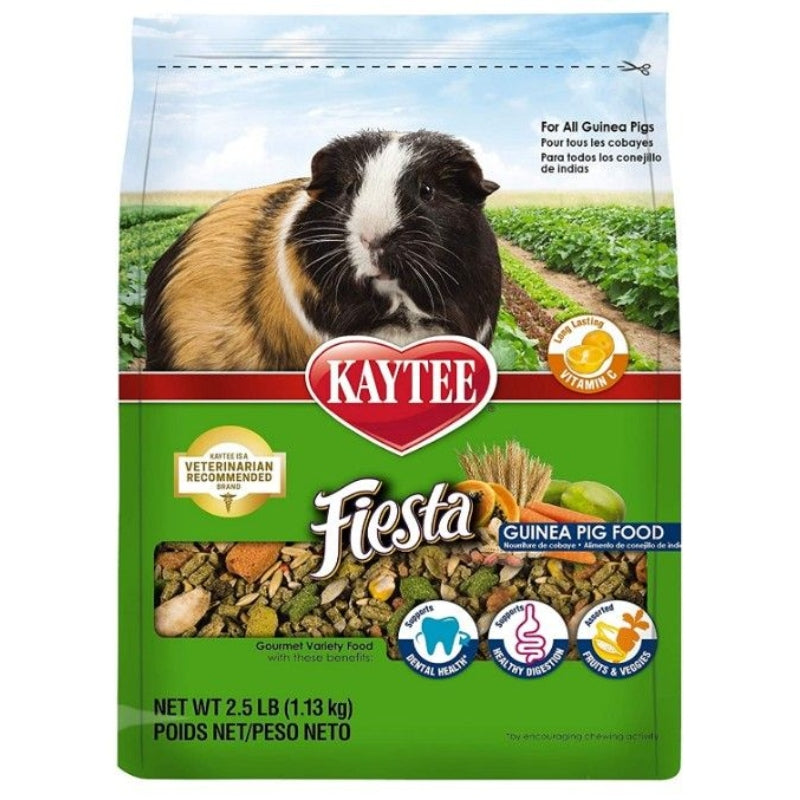 Kaytee Fiesta Max Guinea Pig Food - 2.5 Lbs