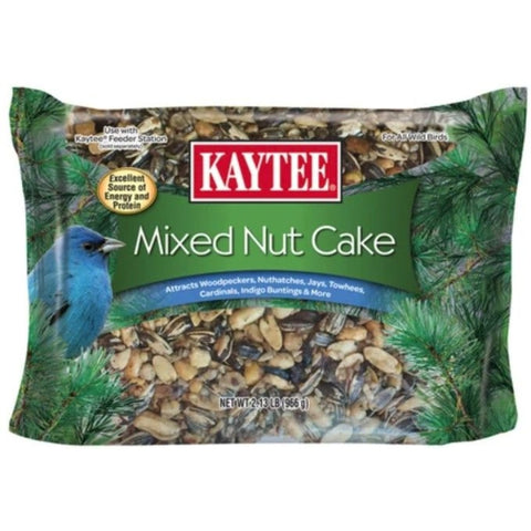 Kaytee Wild Bird Energy Cake With Mixed Nuts  - 2.13 Lbs