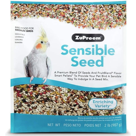 Zupreem Sensible Seed Enriching Variety For Medium Birds - 2 Lbs