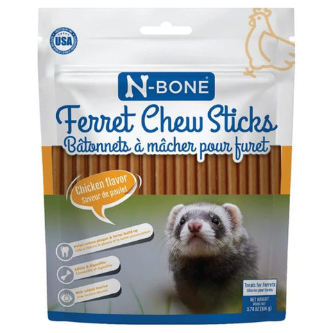 N-bone Ferret Chew Sticks Chicken Recipe - 3.74 Oz