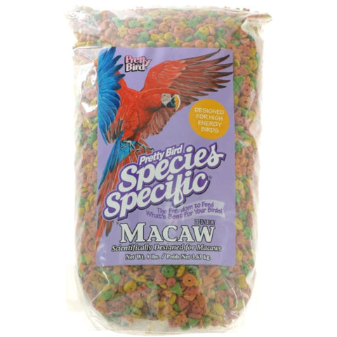 Pretty Bird Species Specific Hi Energy Macaw - 8 Lb