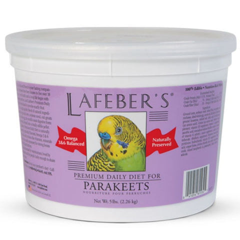 Lafeber Premium Daily Diet For Parakeets - 5 Lb