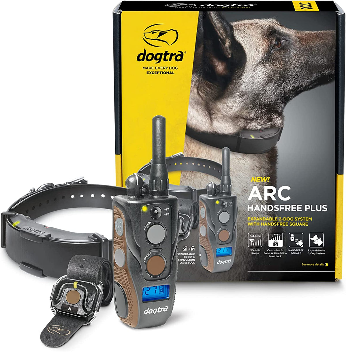 Dogtra Arc Handsfree Plus Boost And Lock, Remote Dog Training E-collar