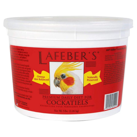 Lafeber Premium Daily Diet For Cockatiels - 5 Lb