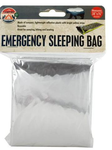 Emergency Sleeping Bag (Available in a pack of 8)