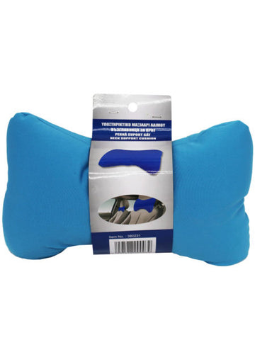 Blue neck support travel pillow (Available in a pack of 6)