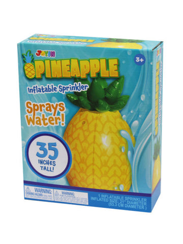 Sloosh 35&quot; tropical pineapple sprinkler (Available in a pack of 2)