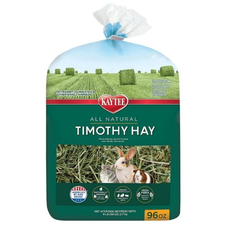 Kaytee Natural Timothy Hay - 96 Oz