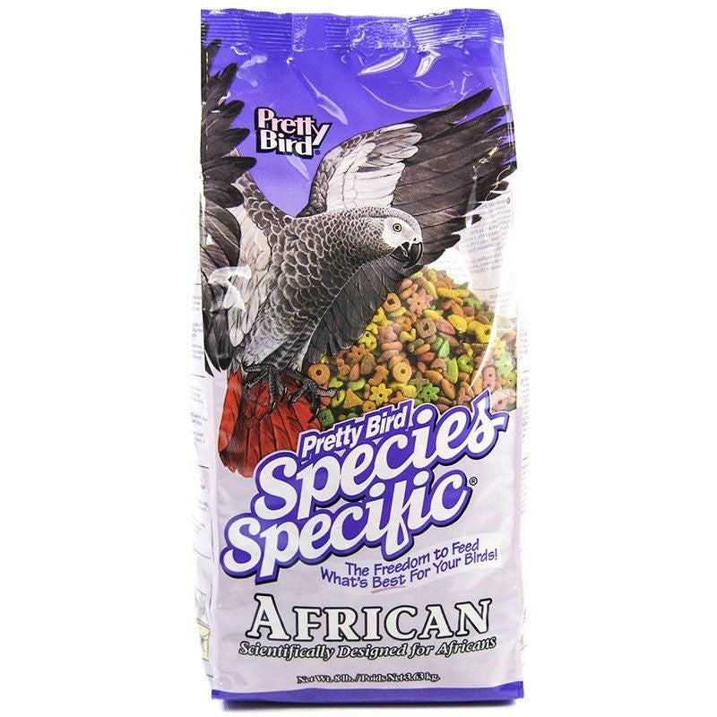 Pretty Bird Species Specific African Grey Food - 8 Lbs