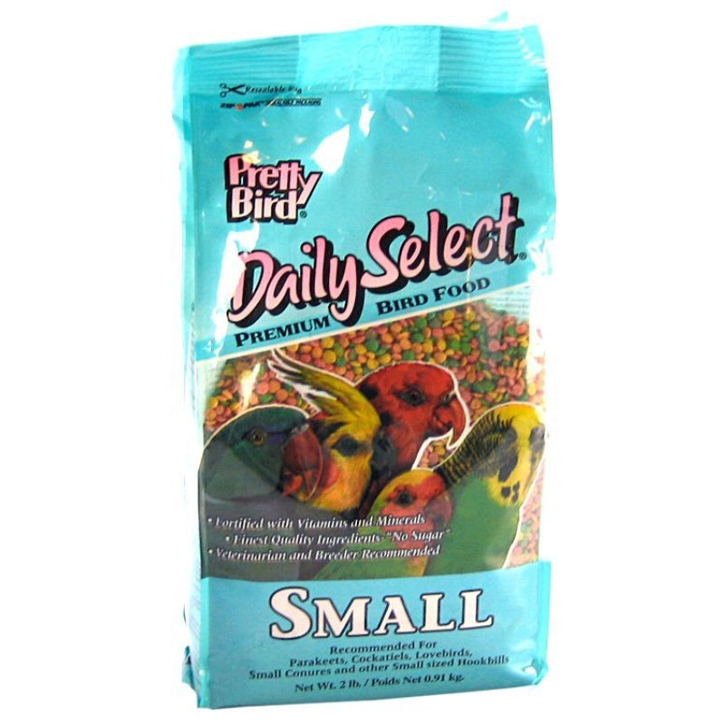 Pretty Bird Daily Select Premium Bird Food - Small (2 Lbs)