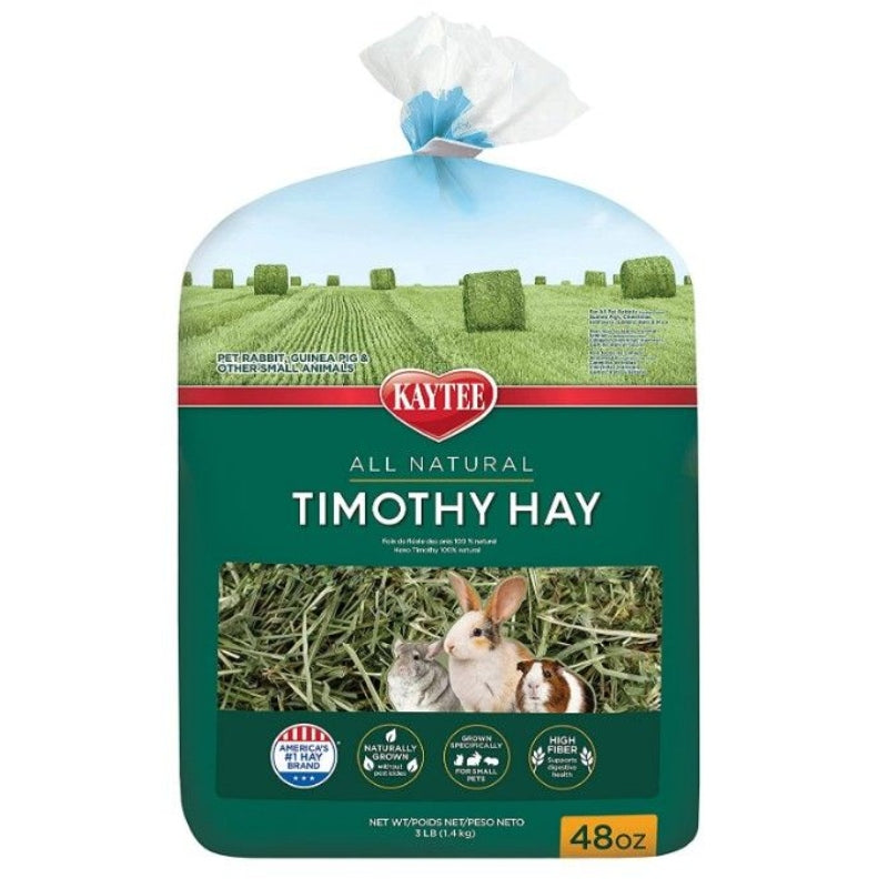 Kaytee Natural Timothy Hay - 48 Oz