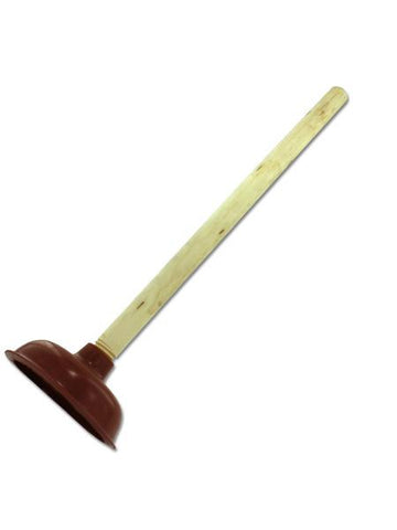 Toilet Plunger with Wooden Handle (Available in a pack of 24)