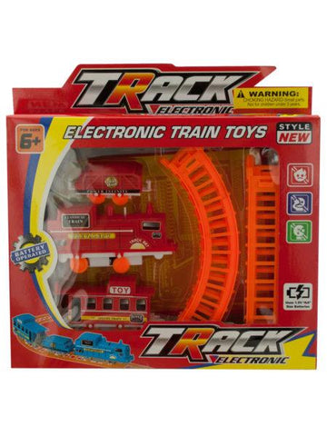 Battery Powered Train Set with Track (Available in a pack of 4)