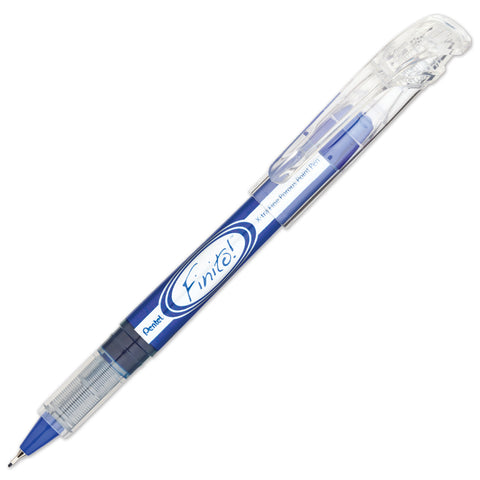 FINITO!® Porous Point Pen, Extra Fine Point, Blue, Pack of 12