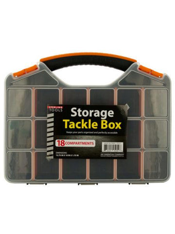 Storage Tackle Box with 18 Compartments (Available in a pack of 4)