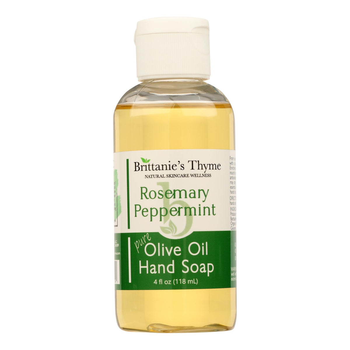 Brittanie's Thyme - Hand Soap Liquid Rsmry Pprmt - 1 Each-4 Fz