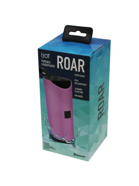 Ijoy roar exta bass splashproof portable bluetooth speaker i (Available in a pack of 2)