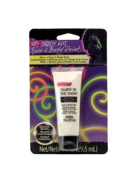 Tulip Body Art Face And Body Glow in the Dark Paint (Available in a pack of 20)