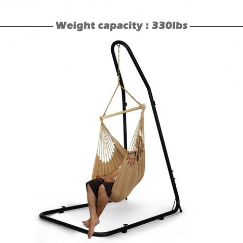 Adjustable Hammock Chair Stand Steel Frame