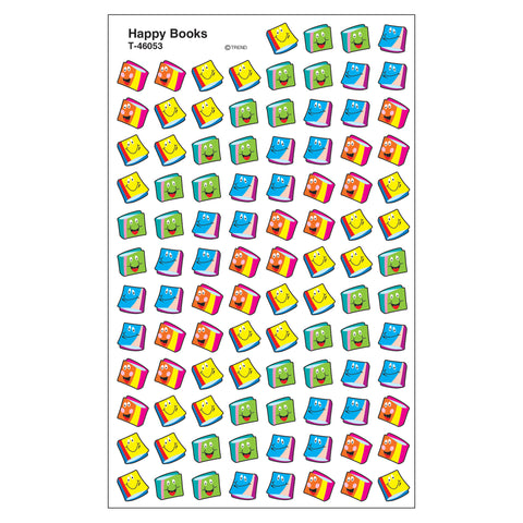 Happy Books superShapes Stickers, 800 Per Pack, 6 Packs