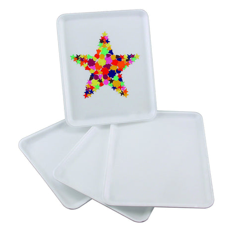 Foam Trays, 9" x 11", 25 Per Pack, 2 Packs