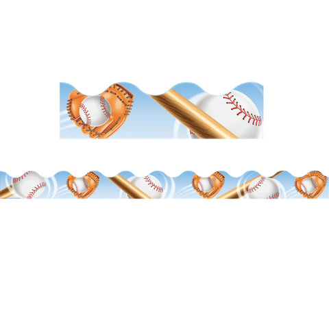 Baseball Deco Trim®, 37 Feet Per Pack, 6 Packs