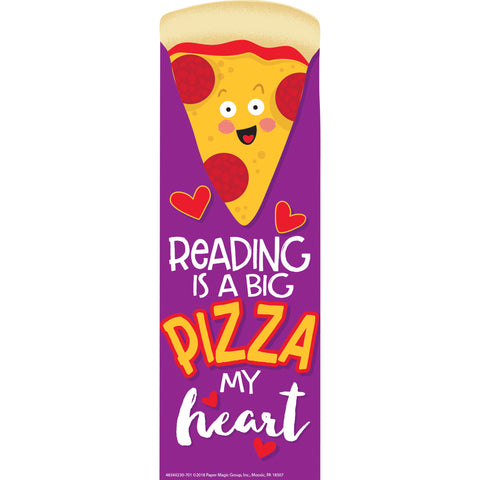 Pizza Scented Bookmarks, 24 Per Pack, 3 Packs