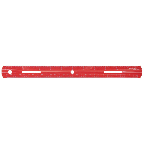 Plastic Ruler, 12", Pack of 36