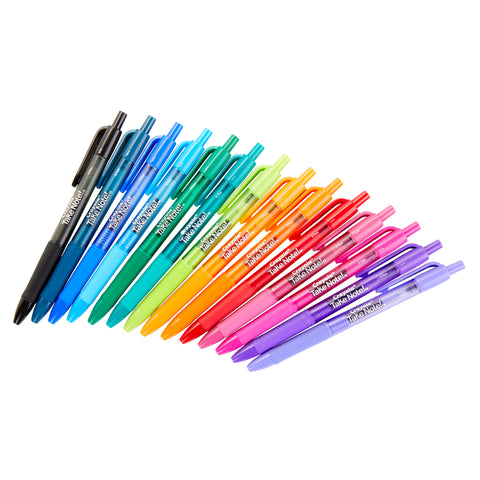 Take Note! Washable Gel Pens, 14 Per Pack, 2 Packs