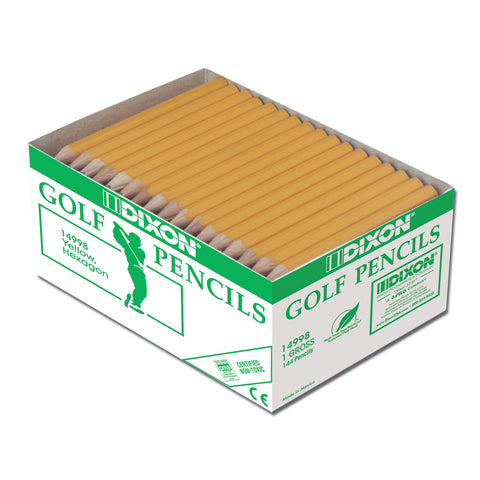 Golf/Compass Pencils, 3.5", Box of 144