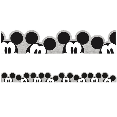 Mickey Mouse® Throwback Peeking Mickeys Extra Wide Deco Trim®, 37 Feet Per Pack, 3 Packs