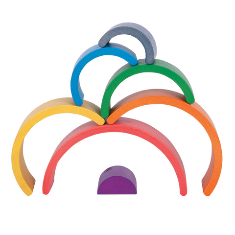 Wooden Rainbow Architect Arches - Set of 7