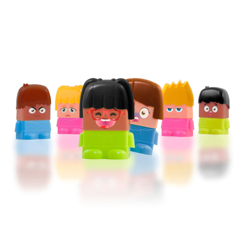 Emotiblocks, Interchangeable Emotion Blocks, 18 Pieces