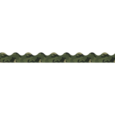 Classic Camo Extra Wide Deco Trim, 37 Feet Per Pack, 6 Packs