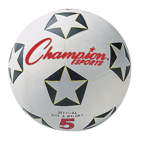 Rubber Soccer Ball Size 5, Pack of 3