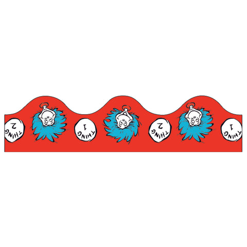 Dr. Seuss™ Thing 1 & 2 Deco Trim®, 37 Feet Per Pack, 6 Packs